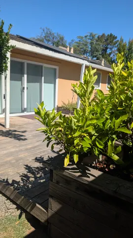 Deck Remodel Using Trex Board — before