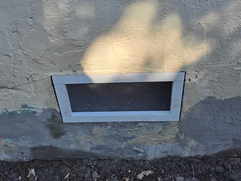 Exterior Stucco and reinforce stud — completed