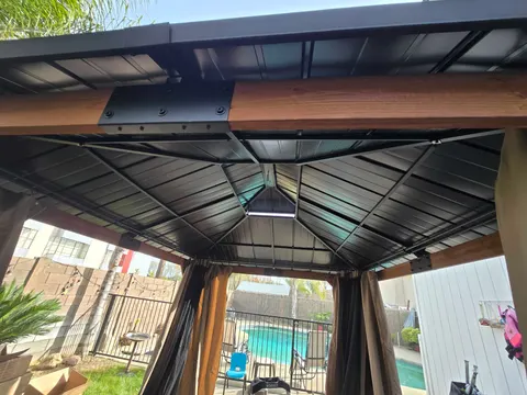 Gazebo Assembly & Installation — completed
