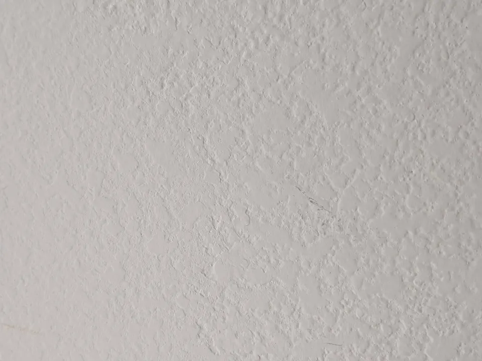 Close-up of light-colored interior wall texture